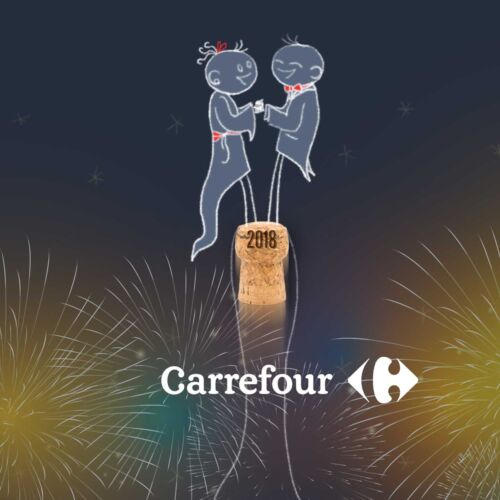 Carrefour, más animado que nunca.